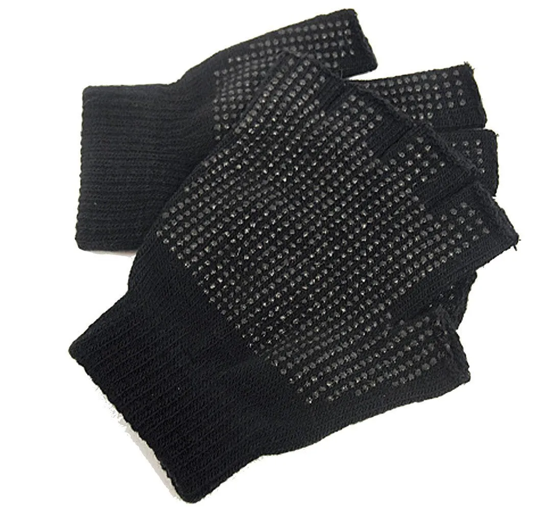 Adult’s Fingerless Magic Gloves with Grip - Case of 12