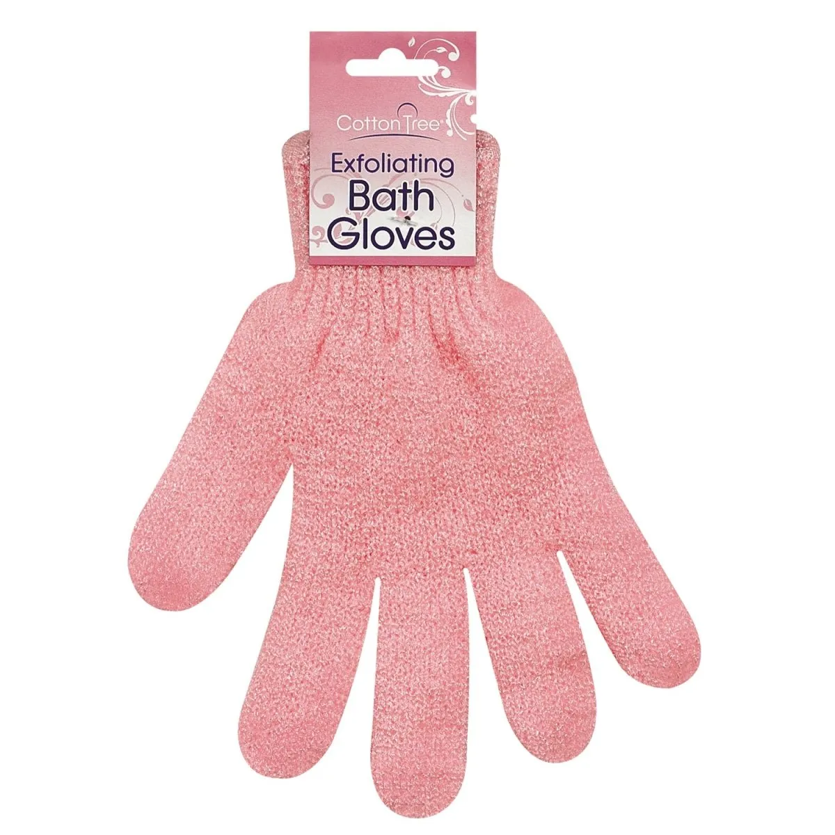 Cotton Tree Exfoliating Bath Gloves