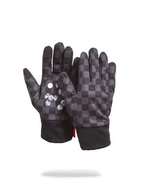DIAMONDS IN PALM GLOVES