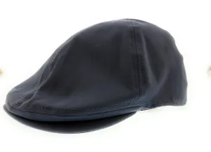 Dolce & Gabbana Black Cotton Blend Flat Cap