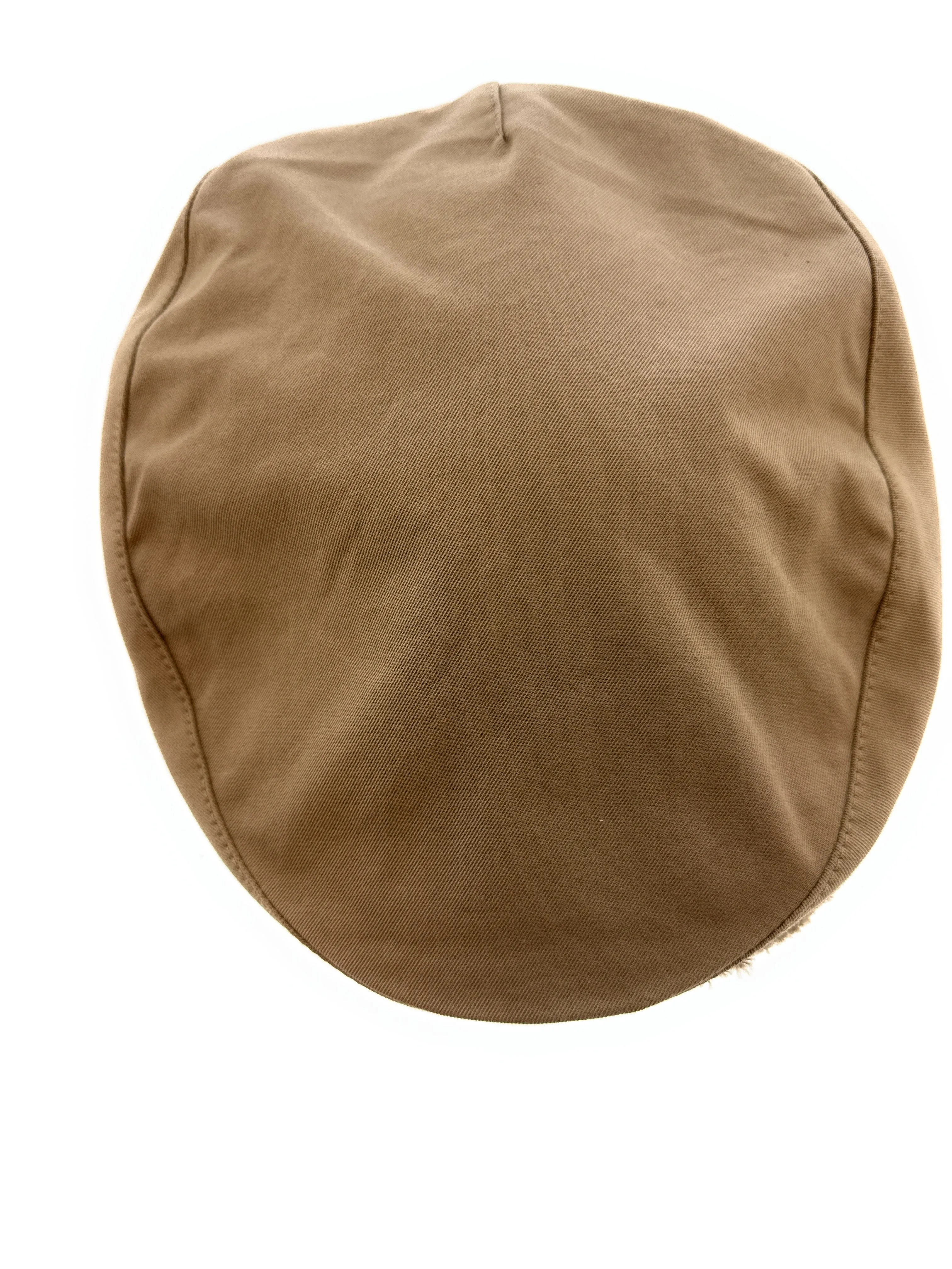 Dolce & Gabbana Ivory Cotton Signature Flat Cap