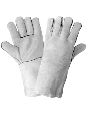 Economy-Grade Split Cowhide Welder Gloves - 1200GE