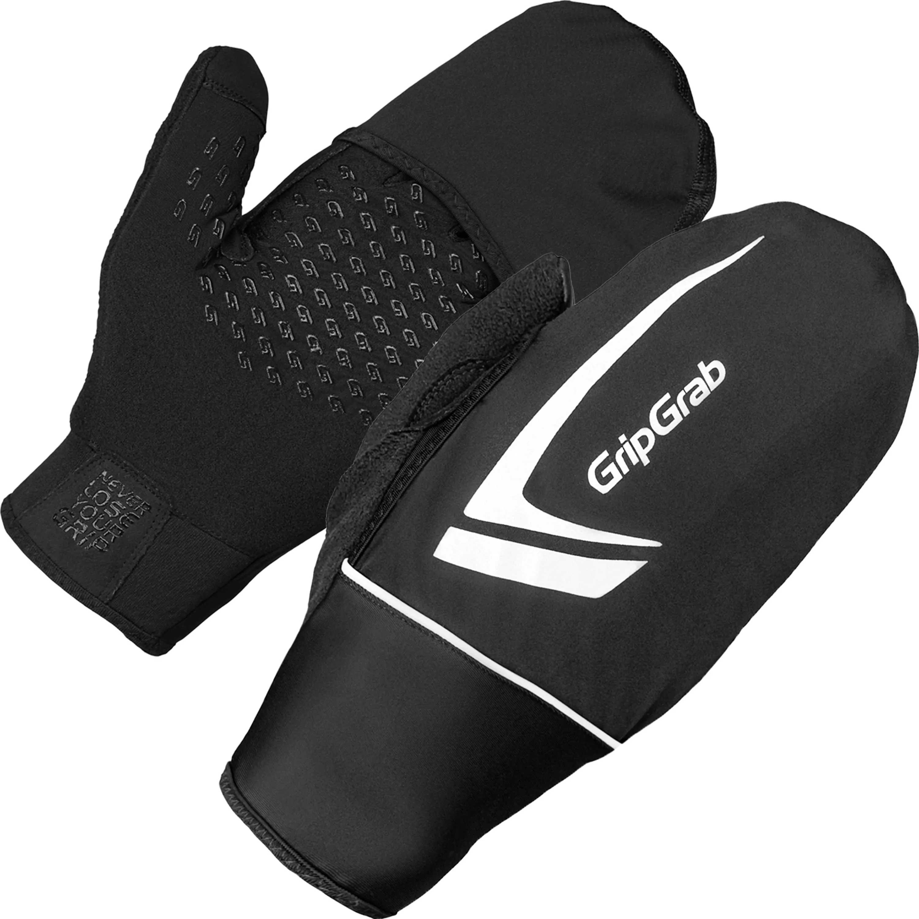 Gripgrab Running Thermo Windproof Touchscreen Gloves Black | Buy Gripgrab Running Thermo Windproof Touchscreen Gloves Black here | Outnorth