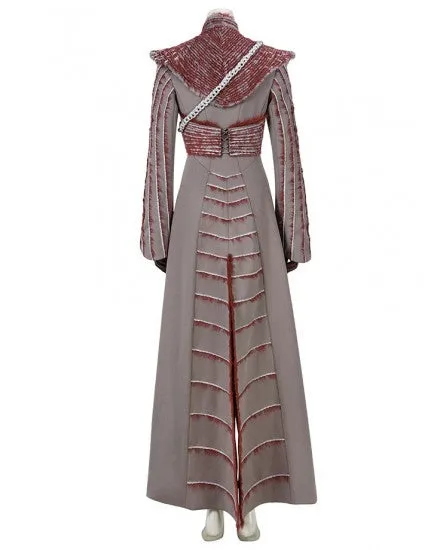 HBO Game Of Thrones Season 8 Queen Daenerys Targaryen Costume for Women