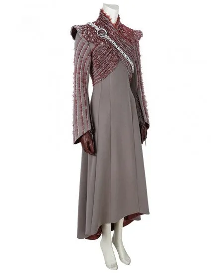 HBO Game Of Thrones Season 8 Queen Daenerys Targaryen Costume for Women