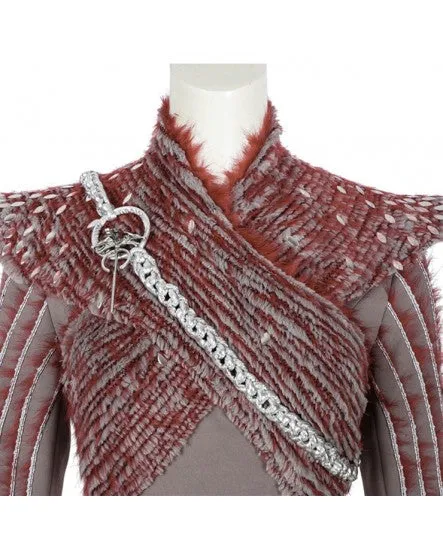 HBO Game Of Thrones Season 8 Queen Daenerys Targaryen Costume for Women