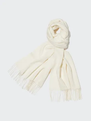 Heattech off white scarf