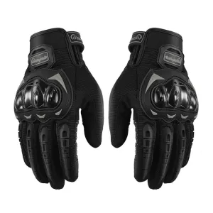 Riding Tribe MCS-17 Motorcycle Gloves Touch Screen Outdoor Riding Gloves, Size: XL(Black)